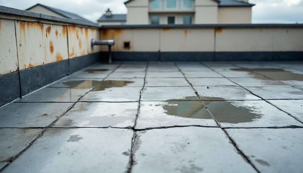 découvrez les signes indiquant que l'étanchéité de votre terrasse est compromise et les actions à entreprendre pour prévenir les dégâts des eaux.