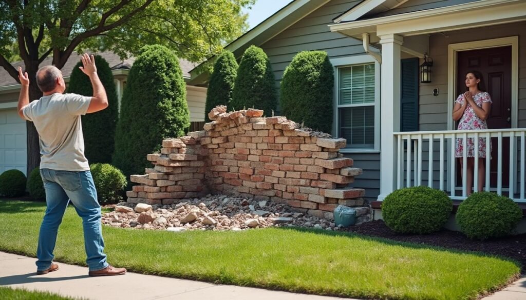découvrez les risques juridiques liés à l'effondrement d'un muret chez votre voisin et comment vous protéger en cas de litige.
