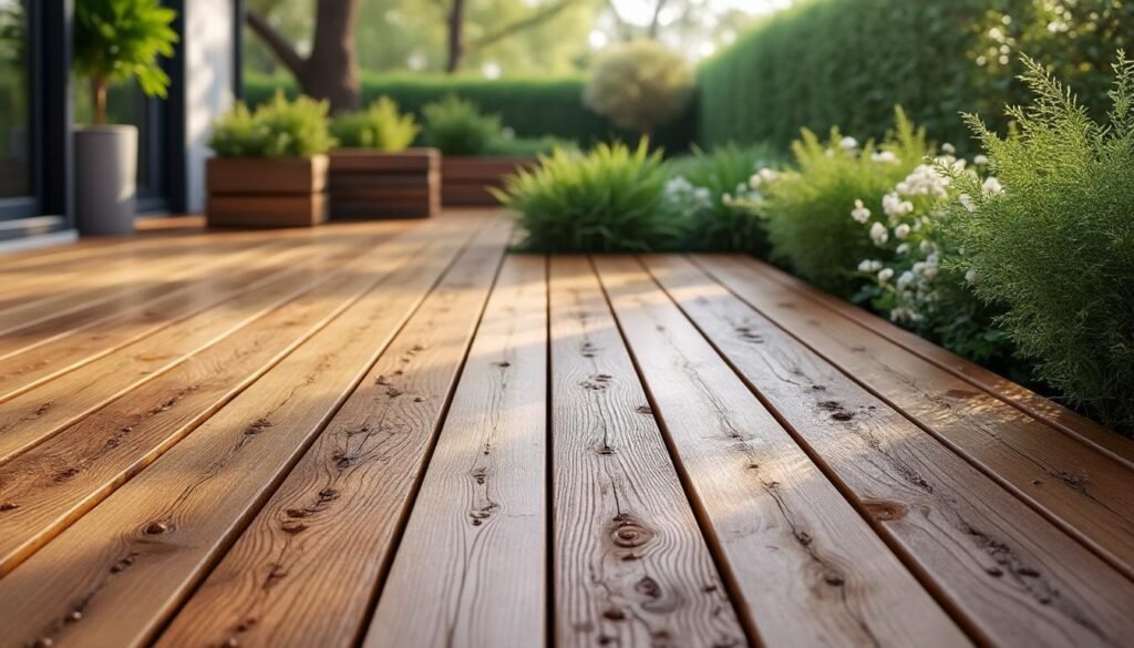 découvrez comment choisir une essence de bois antidérapante pour votre terrasse afin d'assurer sécurité et confort tout au long de l'année.