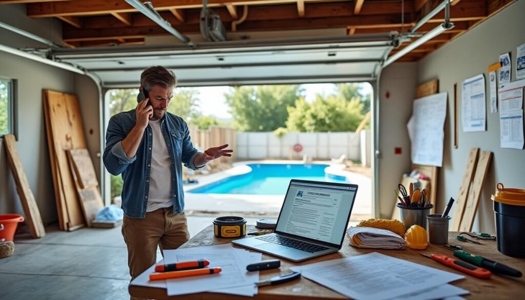 découvrez les démarches et les pièges administratifs à éviter lors de la transformation de votre garage en pool-house pour un projet réussi en toute légalité.