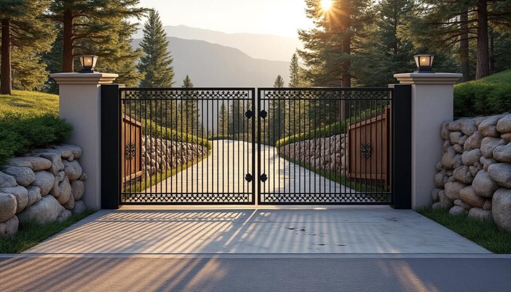 découvrez notre sélection des meilleurs portails spécialement conçus pour les entrées en pente raide, alliant sécurité, esthétique et fonctionnalité pour un accès facilité.