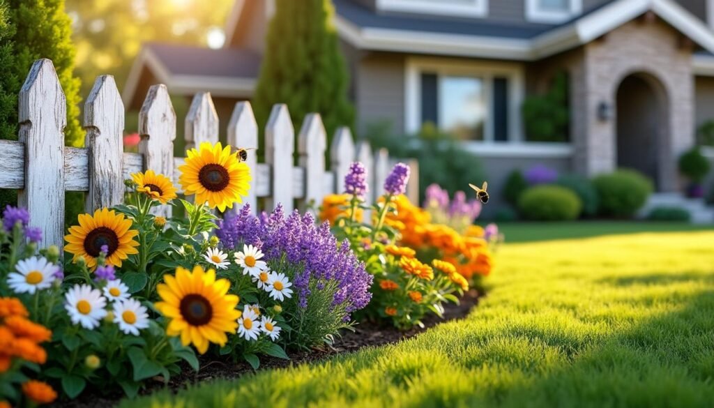 découvrez quelles fleurs planter pour attirer les abeilles dans votre jardin tout en préservant la tranquillité de vos voisins. conseils pratiques et variétés adaptées pour un espace fleuri et harmonieux.