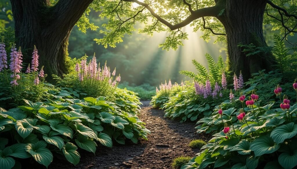 découvrez comment aménager un jardin ombragé en choisissant des fleurs résistantes à l'ombre. astuces et conseils pour un espace vert fleuri même sans soleil direct.