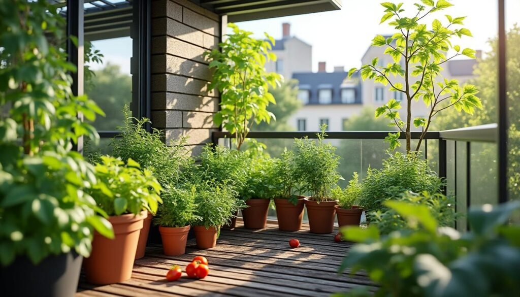découvrez comment aménager un potager sur votre balcon en tenant compte du poids de la terre pour préserver la solidité de la structure. conseils pratiques et astuces sécurité.