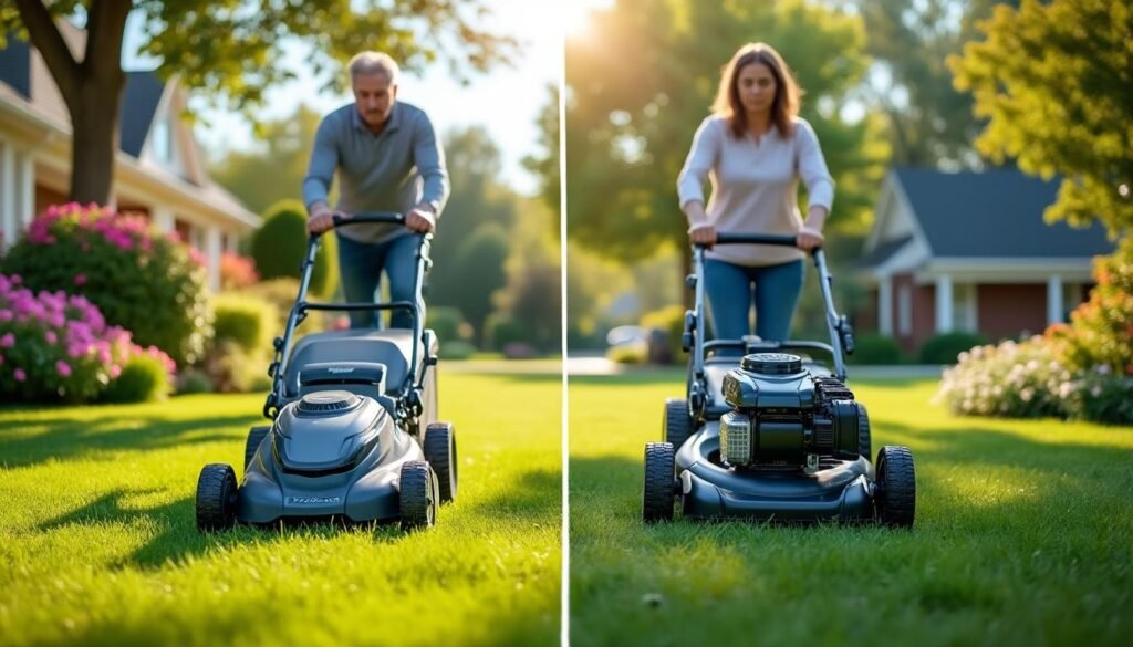 découvrez quelle tondeuse, électrique ou thermique, est la moins bruyante et respecte le calme de vos voisins pour un jardinage en toute sérénité.